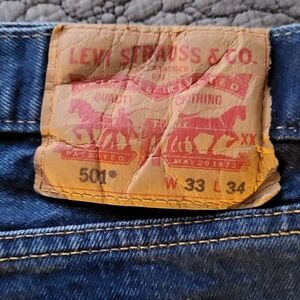 Levi's Men's Classic Indigo Jeans